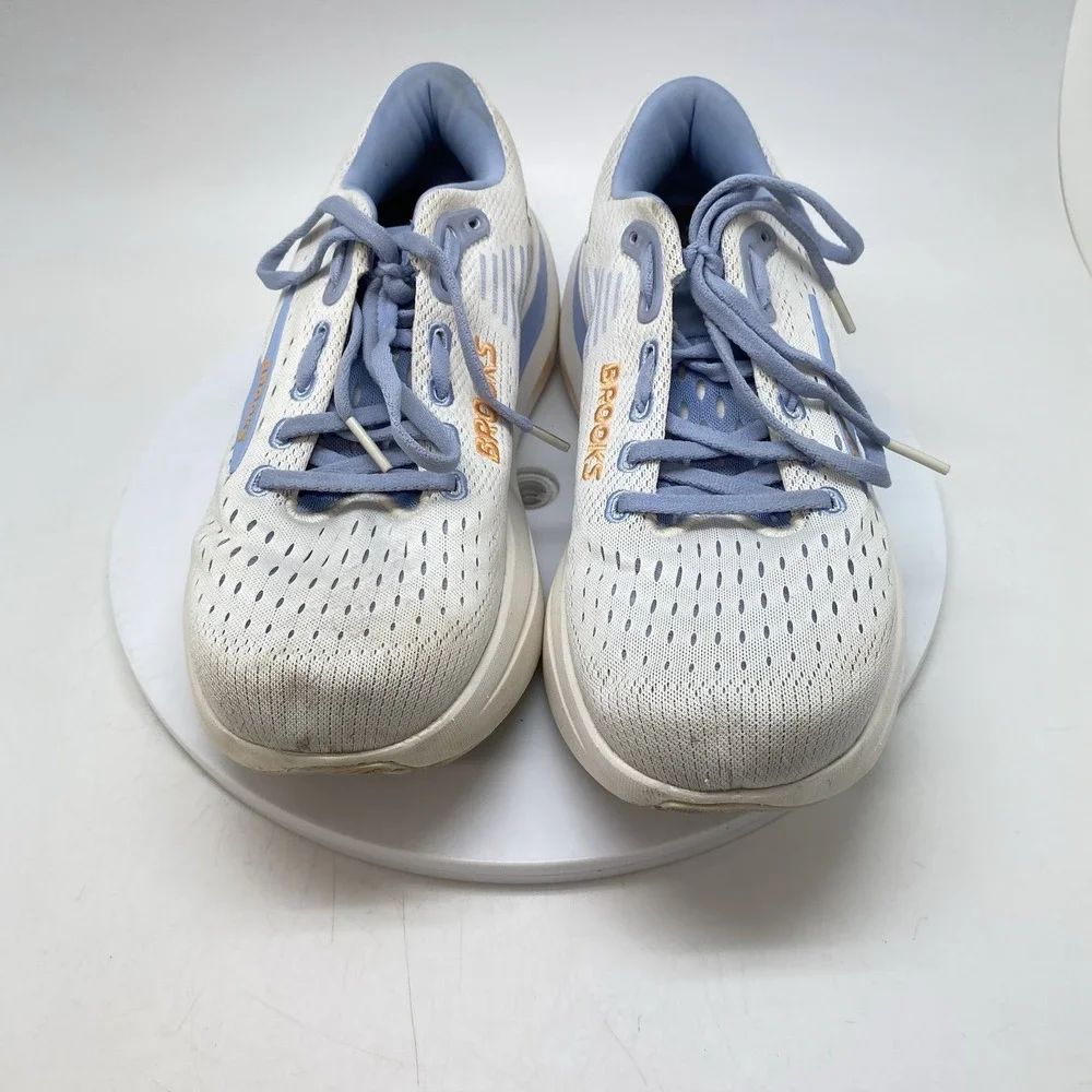 Brooks Sneakers Womens 8.5 Ghost Max 3 1204571B151 White Running Athletic Shoes